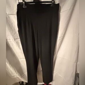Hilary Radley Black Cropped Ankle Pants